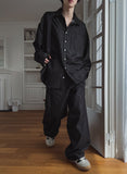 Kinder balloon snap baggy pants
