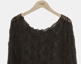 Shuhin Layered Lace Knit