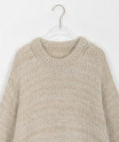 Comfy Hairy Round Knit