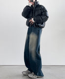 Opal Side Washing Wide Denim