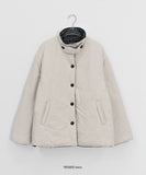 Belmori High Neck Check Reversible Padding