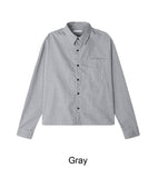 Tinead Crop Check Shirt