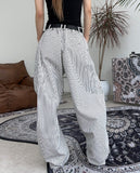 Poen Stripe Curved Pants