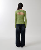CUT OFF LS KNIT