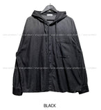 Luca over denim hoodie