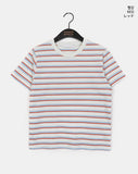 Levon loose fit striped short sleeve t-shirt