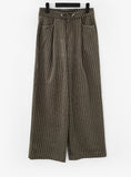 Wool 20%) Nerdy Stripe Pants