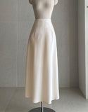 Miereu Summer Satin Banding Skirt