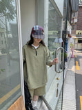 [unisex] Tomita Summer Nylon Anorak Pants Set