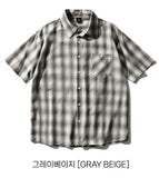 Hype Ombre Check Short Sleeve Shirt