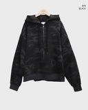 Zion Camo Two Way Semi-Crop Hood Zip-Up