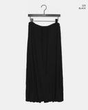 [Adjustable Strap] Genshi Frill Span Strap Long Skirt
