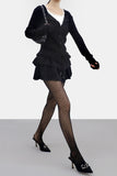 Lafiane Dot Cross Mesh Stockings