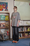 HELLO FLOWER Pigment Short Sleeve Tee