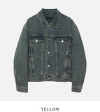 Desub washed denim trucker jacket