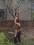 Vivi Unbalance Rribbed Sleeveless