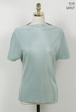 Prina Pleated Half Neck Blouse