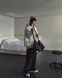 Zite Layered Stripe Damage Knit