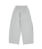 W Basic Side Pintuck Wide Balloon Sweatpants