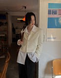 Lambus crop tweed jacket