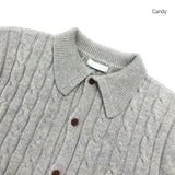 Rubin Cable Collar Cardigan