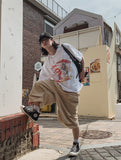 Reason Bermuda Pintuck Cargo Pants