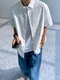 City One-Tuck Semi Balloon Fit Blue Medium Blue Denim Pants