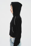 (W) Debon Towel Zip Hoodie