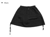 Nico Nylon Shirring Mini Skirt