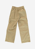 Zip Pintuck Cargo Pants