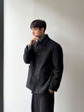 Loen half wool coat