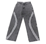 Saint Black Curve Wide Denim