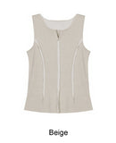 Bedon Pigment Cut Sleeveless
