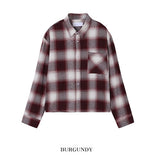 Flute Crop Check Shirt