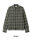 Kaan Cutting Check Shirt