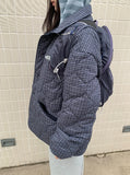 Hinyu Check Reversible Padded Jacket