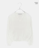 Kanni Basic V-Neck Long Sleeve Knit
