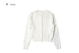 Monty Cable Round Cardigan