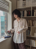 Orz Crochet Over Shirt