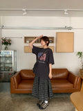 [unisex] Kemnio Printing Over Short Sleeve Tee