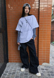 STRIPE STRAP RIBBON T