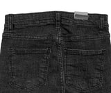 Lare washing denim bootcut pants