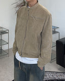 Roan biker suede jacket