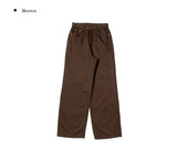 Choco Wide Cotton Pants