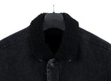 Sherpa denim jacket