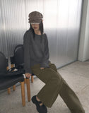 Partick Cotton Wide Long Cargo Pants