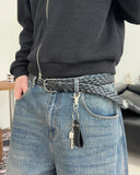 Vieron side knit zip-up