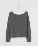 Kemta Layered Off-Shoulder Long-Sleeve Tee