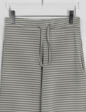 Danimo Stripe Banding Wide Long Pants