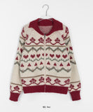 Kito Nordic Knit Zip-Up